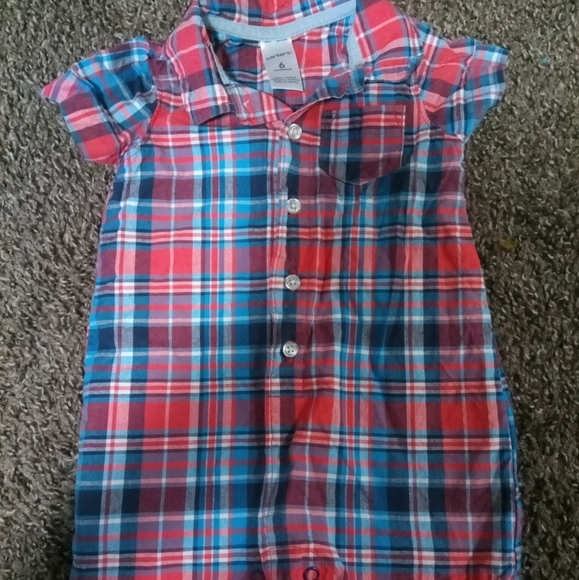 carters plaid jumper